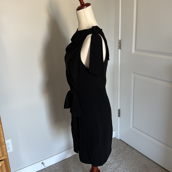 NWT Cinq a Sept Mini Nanon Dress In Black Mini size 8 - Picture 5 of 8